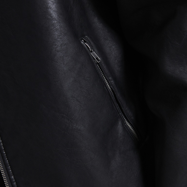 Faux leather jacket "Blank"